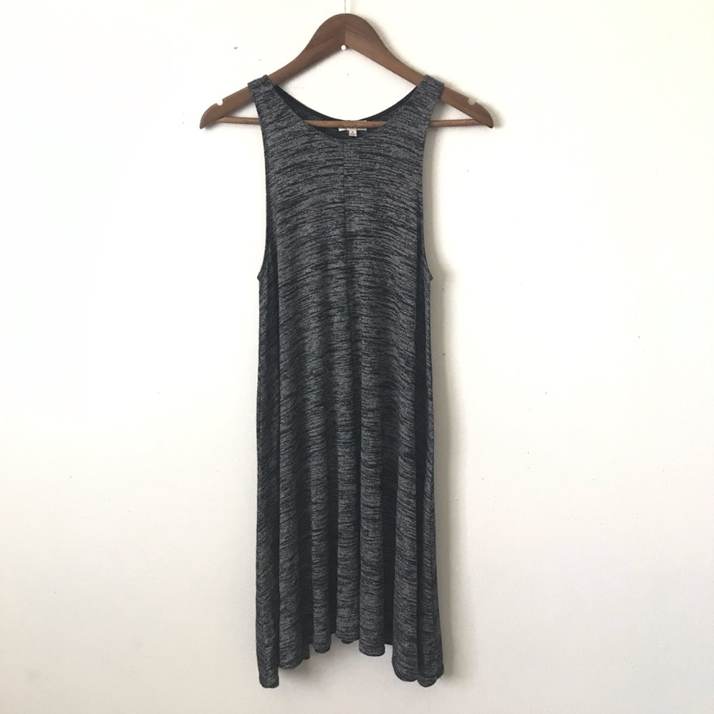 Aritzia Wilfred Free Medium Grey Marl Sleeveless Midi Tank Dress - Picture 4 of 9